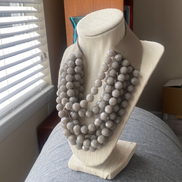 Fairchild Baldwin Jewelry - Fairchild Baldwin Light Smokey Grey Necklace